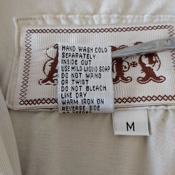 AMI Shirt/Jacket Size M Cream - Picture 7 of 8